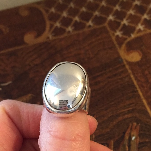 Mexico sterling ring 17gr, size 6 - Picture 4 of 10